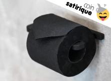 Sexy le papier toilette noir ? 