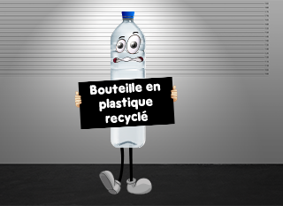 La bouteille en plastique recyclé, écolo ou pas ?